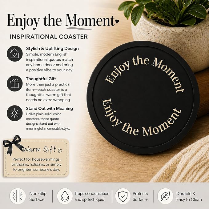 Silicone Coasters Set of 10, Premium Drink Coaster - Image 5