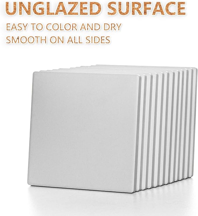 Ceramic Tiles for Crafts Coasters - Image 2