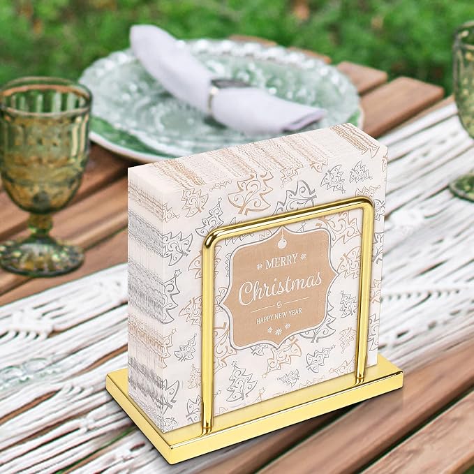 Livabber Napkin Holder, Metal Napkin Storage Modern Freestanding Tissue Paper - Image 6