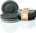 LINE+ARC Silicone Coasters feat. in NYT WireCutter (Winter Salad XL, 6 Pack | by LINEARC