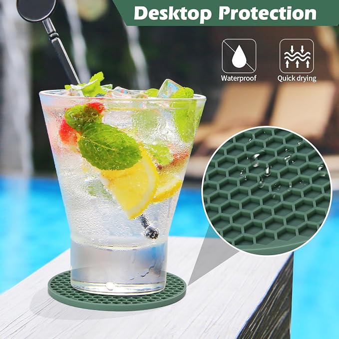 TWTLi Silicone Coasters Set of 8 - Image 3