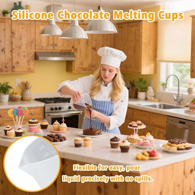 Palksky Silicone Measuring Cups - Image 2