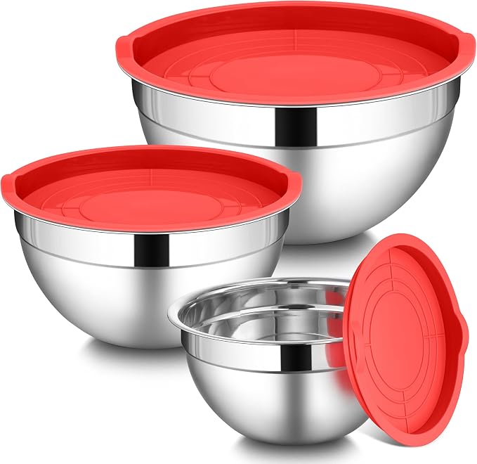 LIANYU Stainless Steel Mixing Bowls by LIANYU