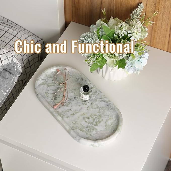 African Natural Marble Tray, Catchall Tray - Image 8