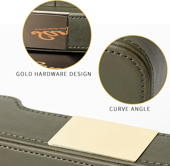 Luxury Leather Tray Organizer, Valet Tray Key Bowl | Key Catchall Tray - Image 5
