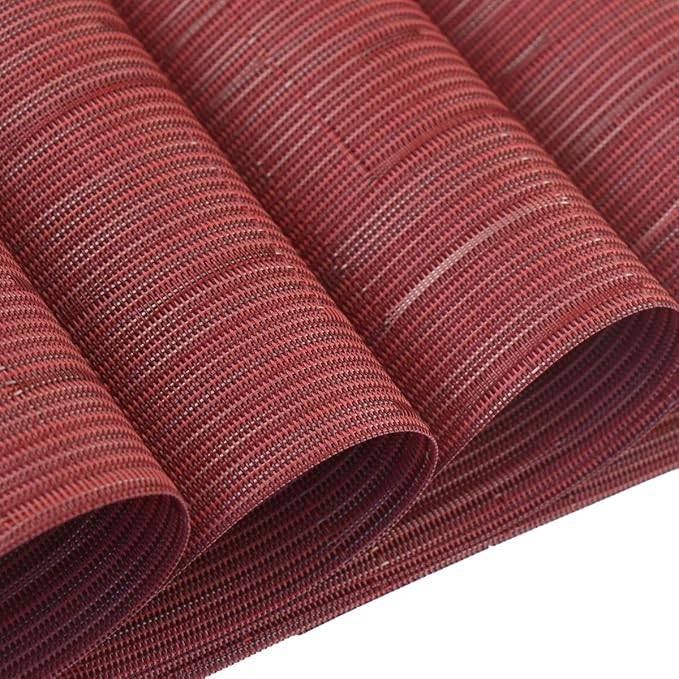PIGCHCY Placemats Set of 8 Washable Durable Place Mats Vinyl Heat Resistant - Image 8