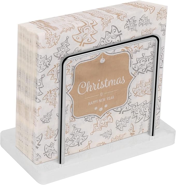 Livabber Napkin Holder, Metal Napkin Storage Modern Freestanding Tissue Paper by Livabber