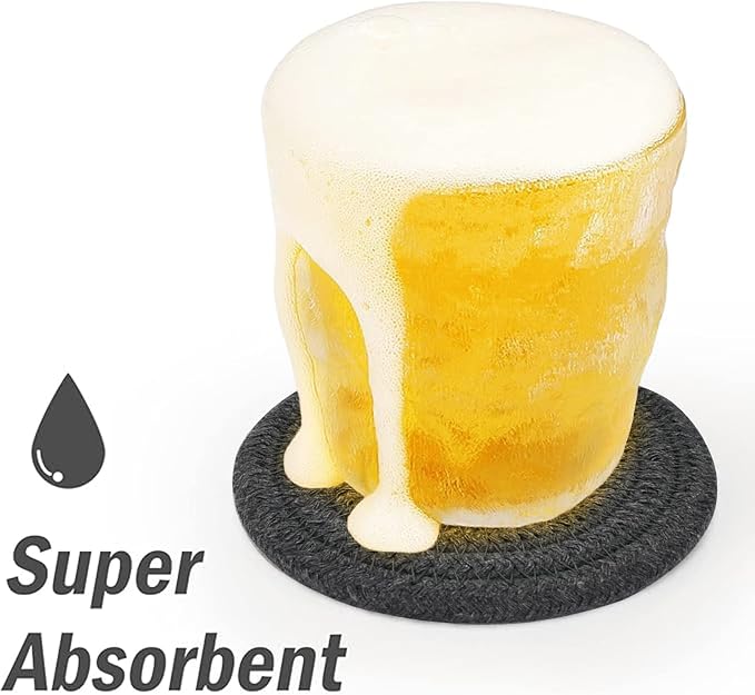 ABenkle 8 Pcs Drink Coasters - Image 3