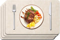 Maxpearl Faux Leather Placemats Set of 4, Suitable by Maxpearl
