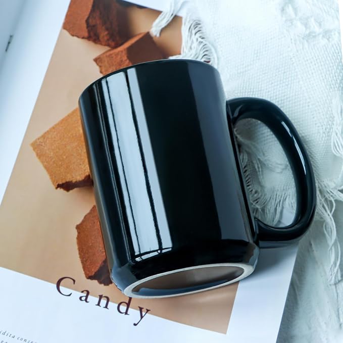 16 OZ Coffee Mugs, Classic Blank Ceramic Cup - Image 5