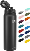 Fanhaw 40 oz Insulated Stainless Steel Water Bottle by FANHAW