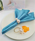 Pearl Napkin Rings Set of 12 by MagicRealForBetterLife