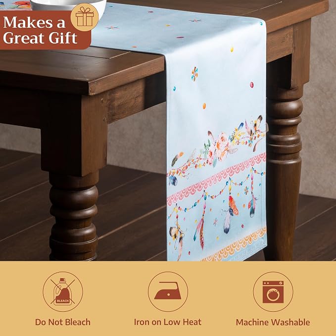 Maison d' Hermine Table Runner 100% Cotton 14.50" x 108" | Table Runners 108 - Image 5