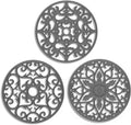 ME.FAN Trivets / Silicone Trivets 3 Pcs Silicone Mats by MEFAN