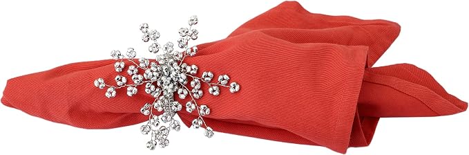 ITOS365 Napkin Rings Set of 12 for Dining Table Decoration Parties Everyday - Image 2