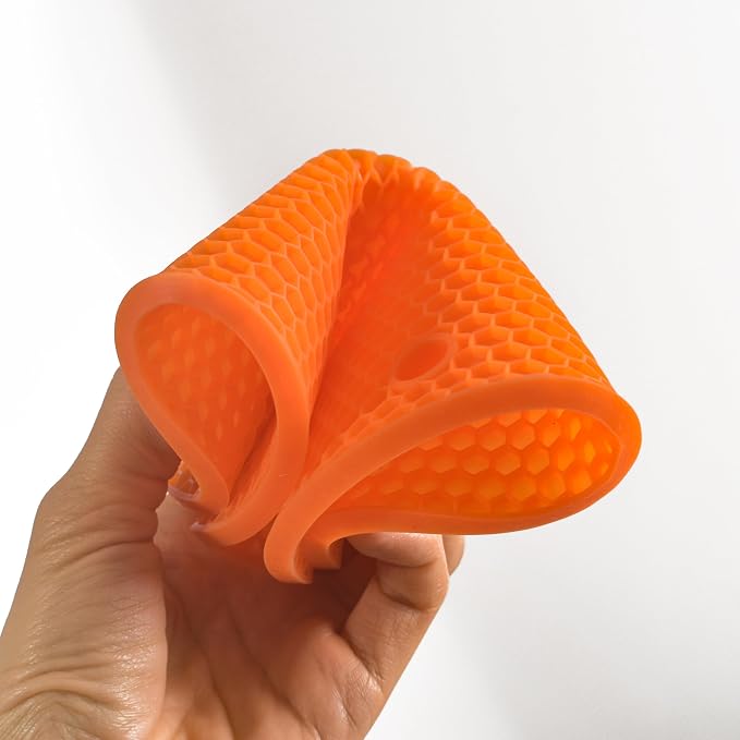 homEdge Silicone Trivets Mat, 6 Packs Multipurpose Non Slip Heat Resistant Pot - Image 2