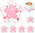 Conisy Flower Coasters for Drinks by conisy