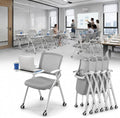 50 Pack Foldable Office Training Chairs by Unknown
