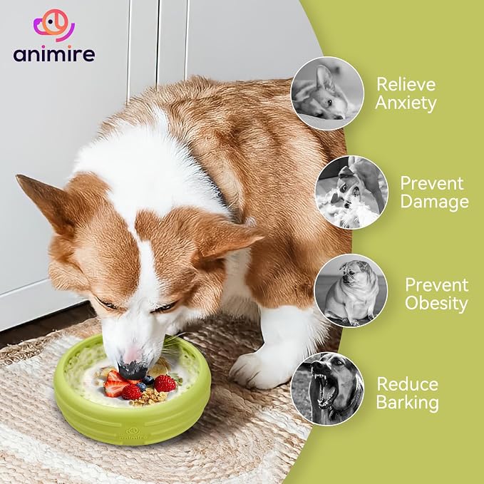 Dog Lick Bowl, Animire Freeze Lick Mat - Image 4