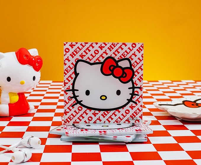 Sanrio Hello Kitty Red Bow Glass Coasters - Image 8
