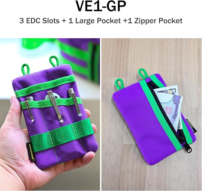 VIPERADE VE1 Pocket Organizer, EDC Pouch - Image 2