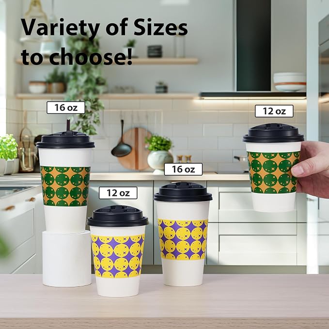 Tamone 48 PACK 16OZ Disposable Coffee Cups - Image 3