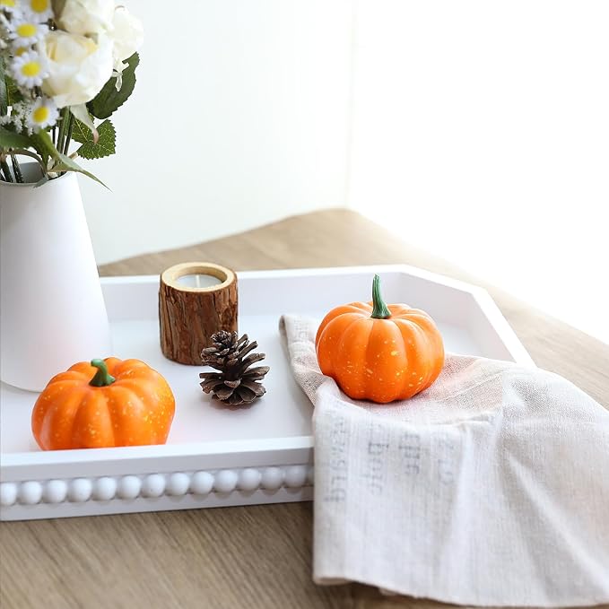 Hrastany White Wood Serving Tray - Image 7