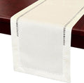 Grelucgo Small Short Handcrafted Solid Color Dining Table Runner, Dresser Scarf by Grelucgo