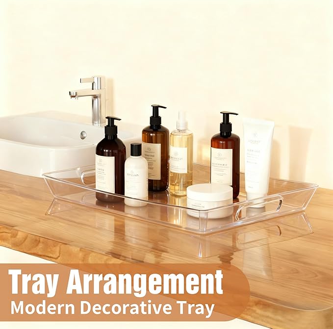 Clear Plastic Serving Tray - Image 5