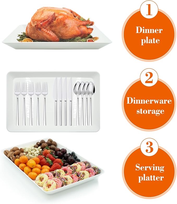 Serving Tray Platter, Food Trays - Image 7