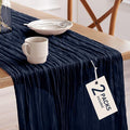 Pureegg 2-Pack Cheese Cloths Table Runner, Baby Shower, Wedding and Farmhouse by Pureegg
