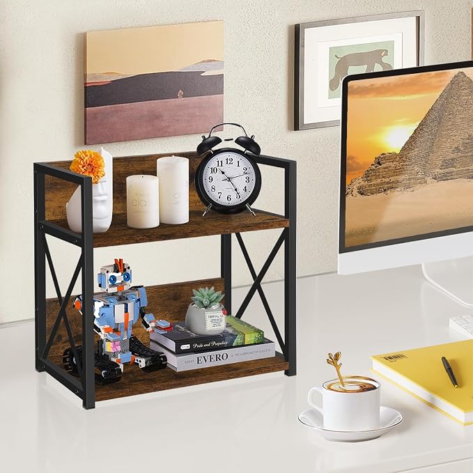 YINMIT Countertop Shelf Organizer, Coffee Bar Accessories, Spice Rack, Coffee - Image 6
