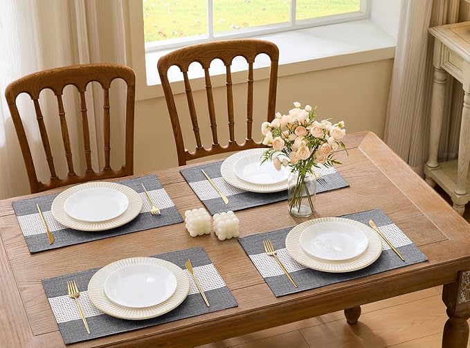 Wracra Linen Placemats Set of 4 - Image 7