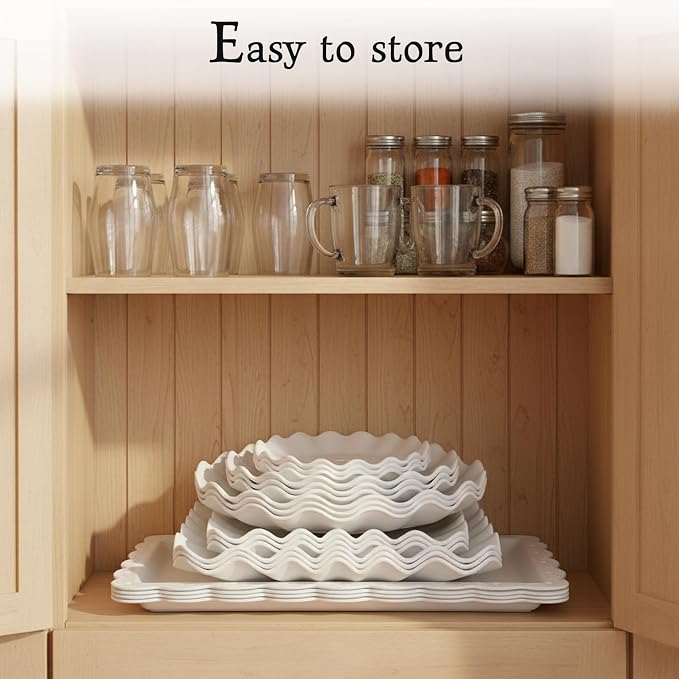 Pack of 11 NWK Cake Stand Set of Cupcake Stand, Tray & Table Cloth | Includes 3 - Image 7