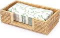 Sumnacon Napkin Holder Rattan Guest Towel Holder Tray by Sumnacon