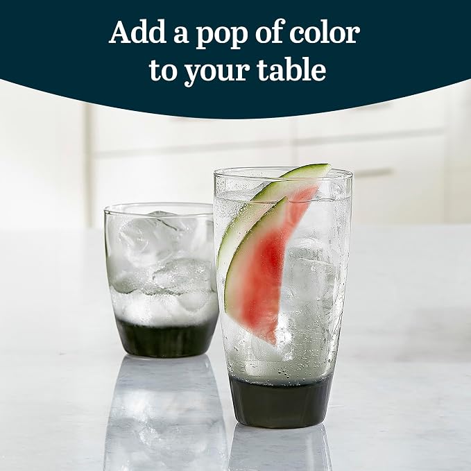 Libbey Classic Tumbler & Rocks Drinking Glasses Set of 16, and More - Image 4