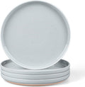 LIANYU Stoneware Dinner Plates Set of 4, 10.5’’ Large Round Ceramic Plates by LIANYU