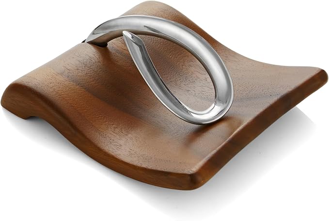 nambe Breeze Napkin Holder | Tabletop Napkin Tray by Unknown