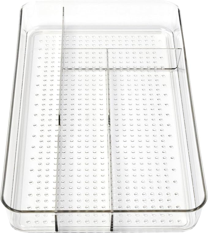 Dial Industries Small Utensil Silverware Kitchen Drawer Organizer, spoons and by DialIndustries