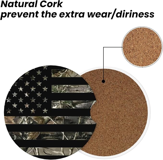 Car Coasters for Cup Holder 2 Pack - Image 5