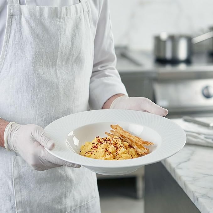 Ceramics Rimmed Soup Bowls 20.3 oz, Pasta plates - Image 6