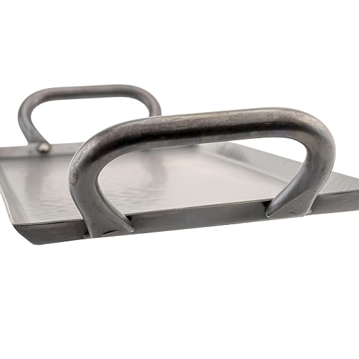 G.E.T. SSTPD-1906-ANT Heavy-Duty Rectangular Metal Serving/Ottoman Tray - Image 3