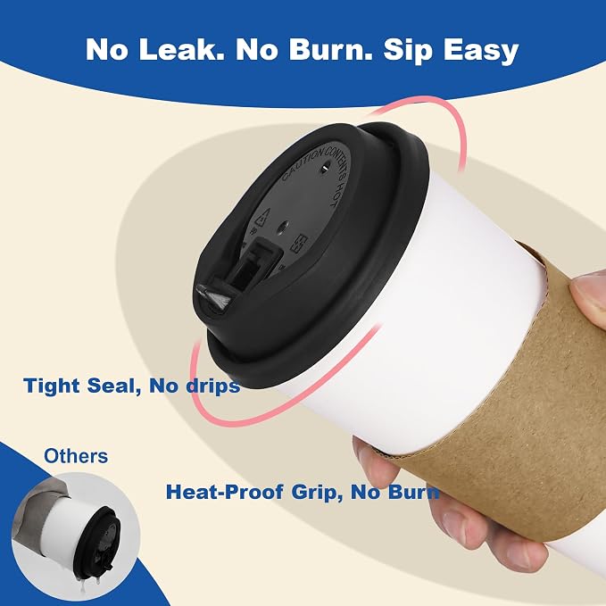 16 oz 300 Pack Coffee Cups - Image 5