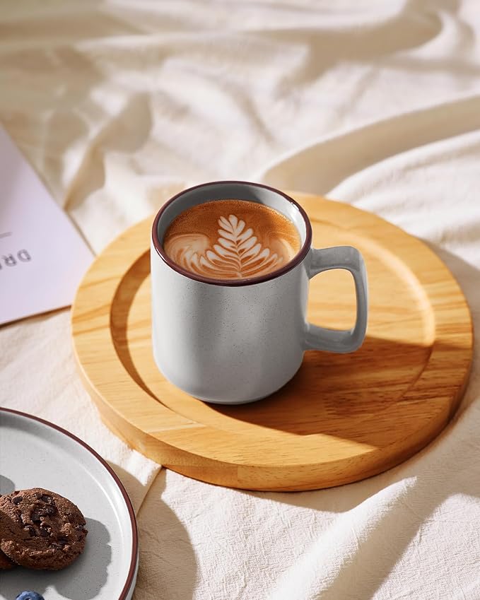 famiware Coffee Mugs Set of 6, Nebula 14oz Coffee Mugs Ceramic Cup Set | - Image 7