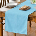 Artoid Mode Light Blue Table Runner, Seasonal Summer Washable Kitchen Dining by ArtoidMode