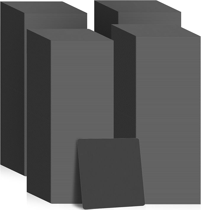 TaoBary Disposable Paper Bar Coasters Bulk, 4 Inch Cardboard Coasters Square by TaoBary