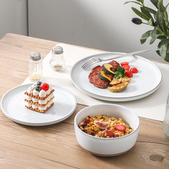 Ceramic Dinner Plates Set of 4 - Image 7