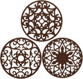 ME.FAN Trivets for Dishes/Pots/Pans, Flexible/Durable/Non Slip Hot Pads to by MEFAN