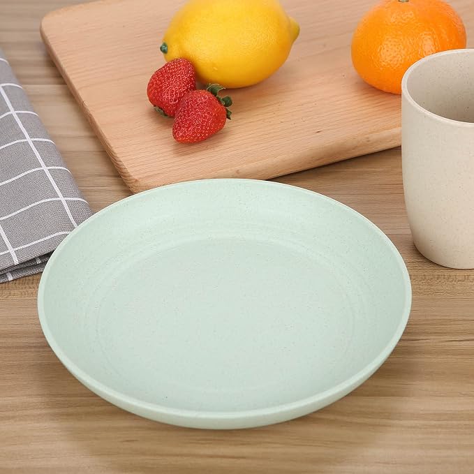 7.8 Inches Unbreakable Wheat Straw Plates - Image 5