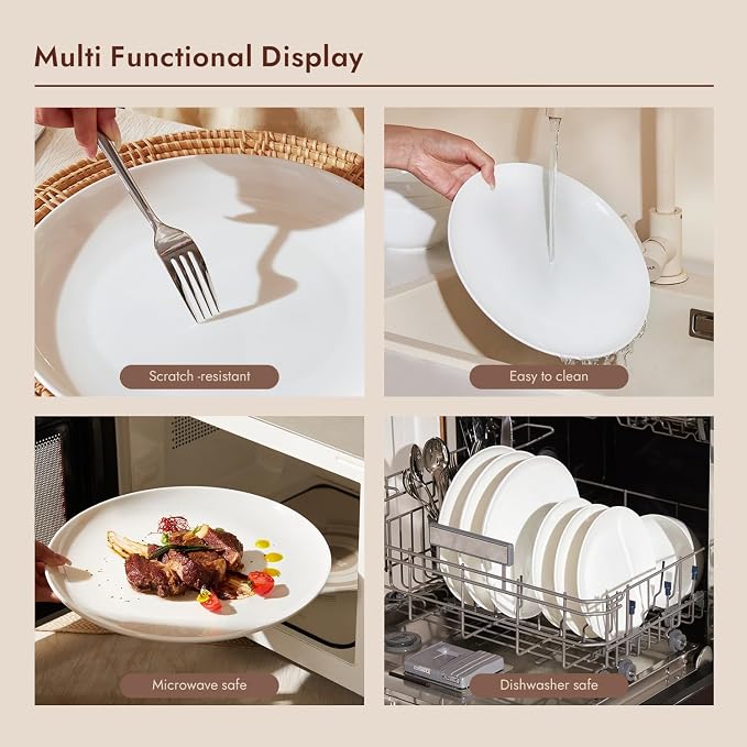 18-Piece Bone China Dinnerware Set - Image 4